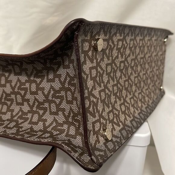 DKNY Commuter‎ Tote Monogram Vintage Women's - Picture 13 of 16
